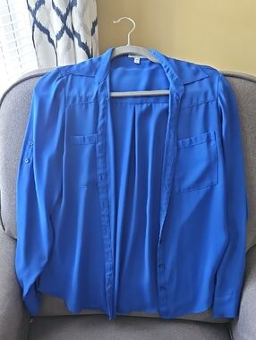 Express Royal Blue Portofino Shirt